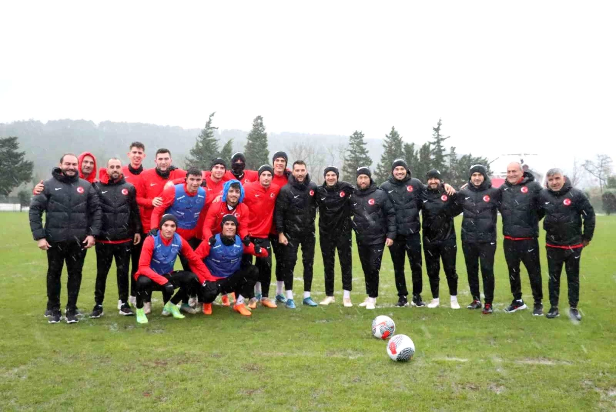 Ümit Milli Futbol Takımı Norveç maçı hazırlıklarına başladı