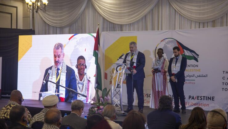 Güney Afrika’daki Filistin’le dayanışma konferansına Türk delegasyonu da katılıyor