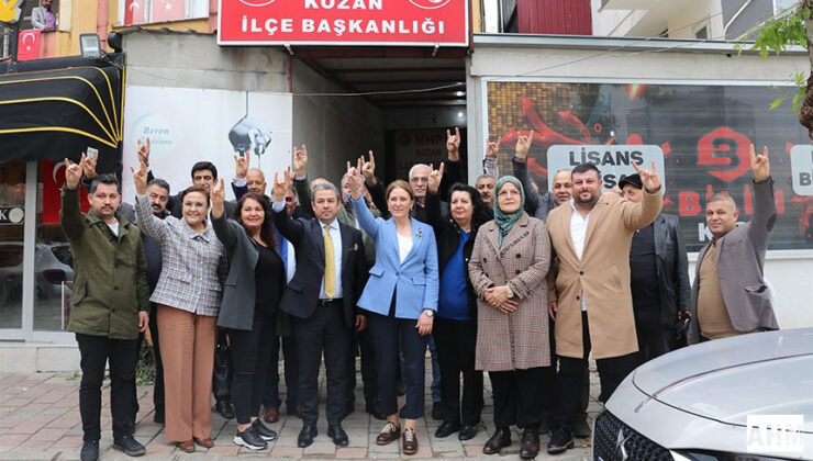 MHP Büyükşehir A. Adayı Huriye Küpeli Kan İlçelerde