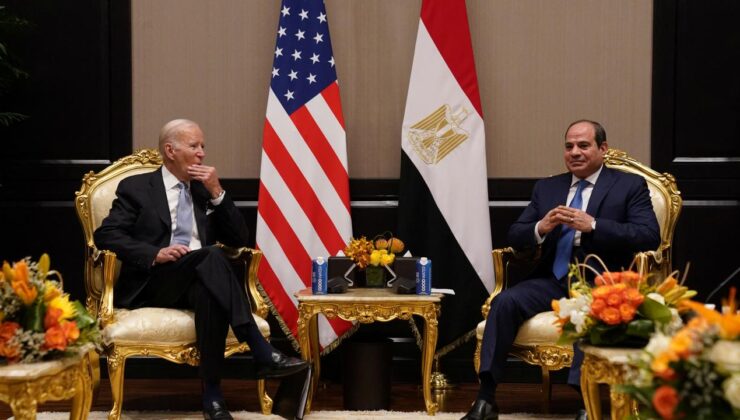 Sisi ile Biden “Gazze’de ateşkes çabalarını” görüştü