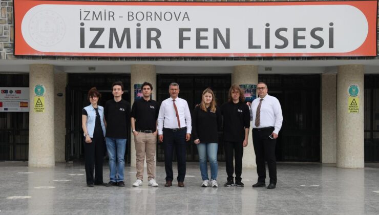 İzmir Fen Lisesi öğrencilerinin müsilaja karşı geliştirdiği uyarı cihazı ABD’de ödül aldı