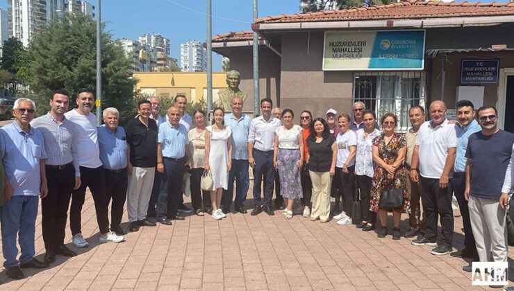 CHP Çukurova İlçe Başkanı Ersoy’dan Muhtar Ziyaretleri