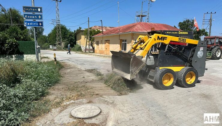 Ceyhan Belediyesi Kırsalda Temizlik Seferberliğine Devam Ediyor