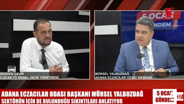 Eczacı Odası Başkanı Yalvuzdağ’dan Uyarı “Acil Stok Yapmalıyız!”