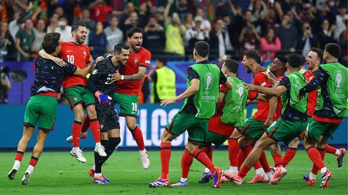 Penaltılarda Slovenya’yı 3-0 yenen Portekiz, çeyrek finalde Fransa’nın rakibi oldu