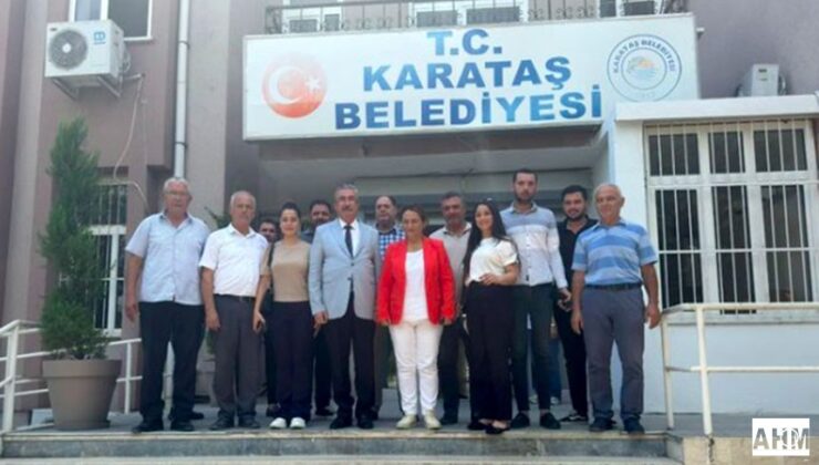 Müzeyyen Şevkin’den Karataş Belediyesi’ne Ziyaret