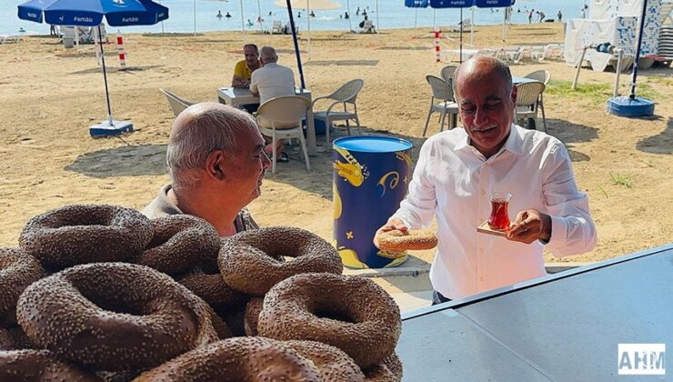 Yumurtalık’ta Deniz Manzaralı Çay+Simit Keyfi Sadece 5 Lira!