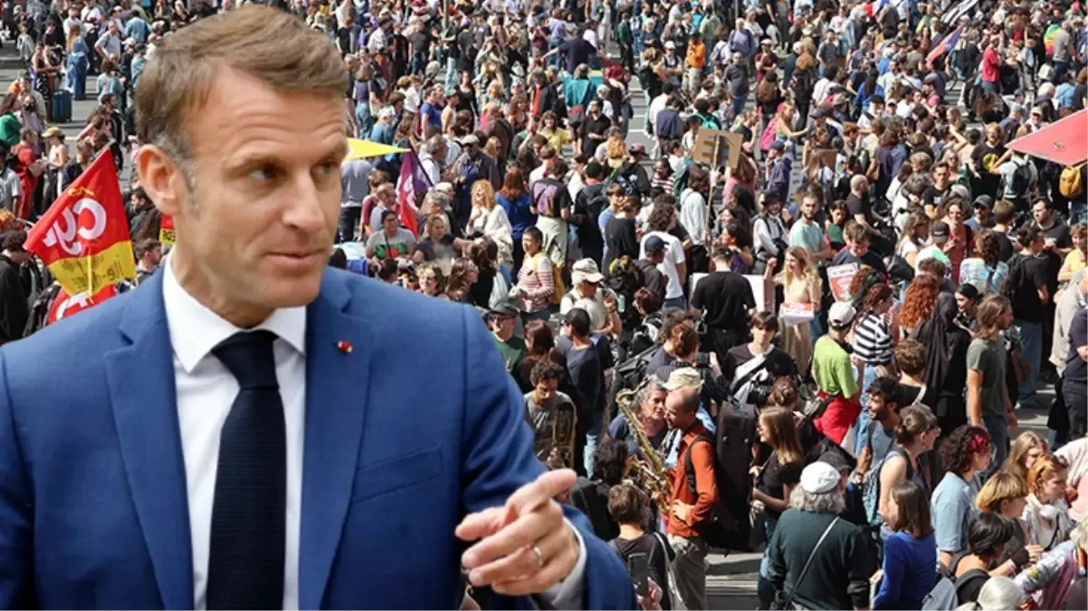 Macron’un “başbakan” tercihi Fransa’yı karıştırdı! Binlerce kişi sokaklarda