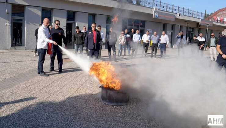 Çukurova’da Afetlere Hazırlık Amacıyla Yangın Tatbikatı Yapıldı