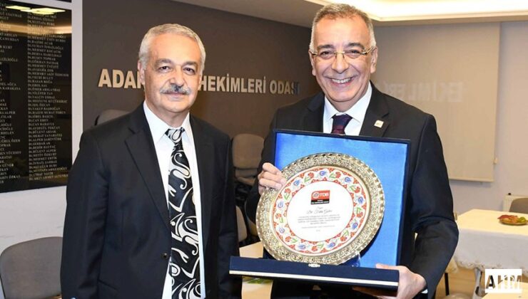 TDB Başkanı Fatih Güler Adana Diş Hekimleri Oda Başkanlığına Veda Etti